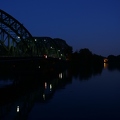 Eiswerderbrücke am Abend