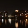 Die Wasserstadt bei Nacht
