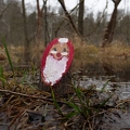 Weihnachtsmann im Sumpf