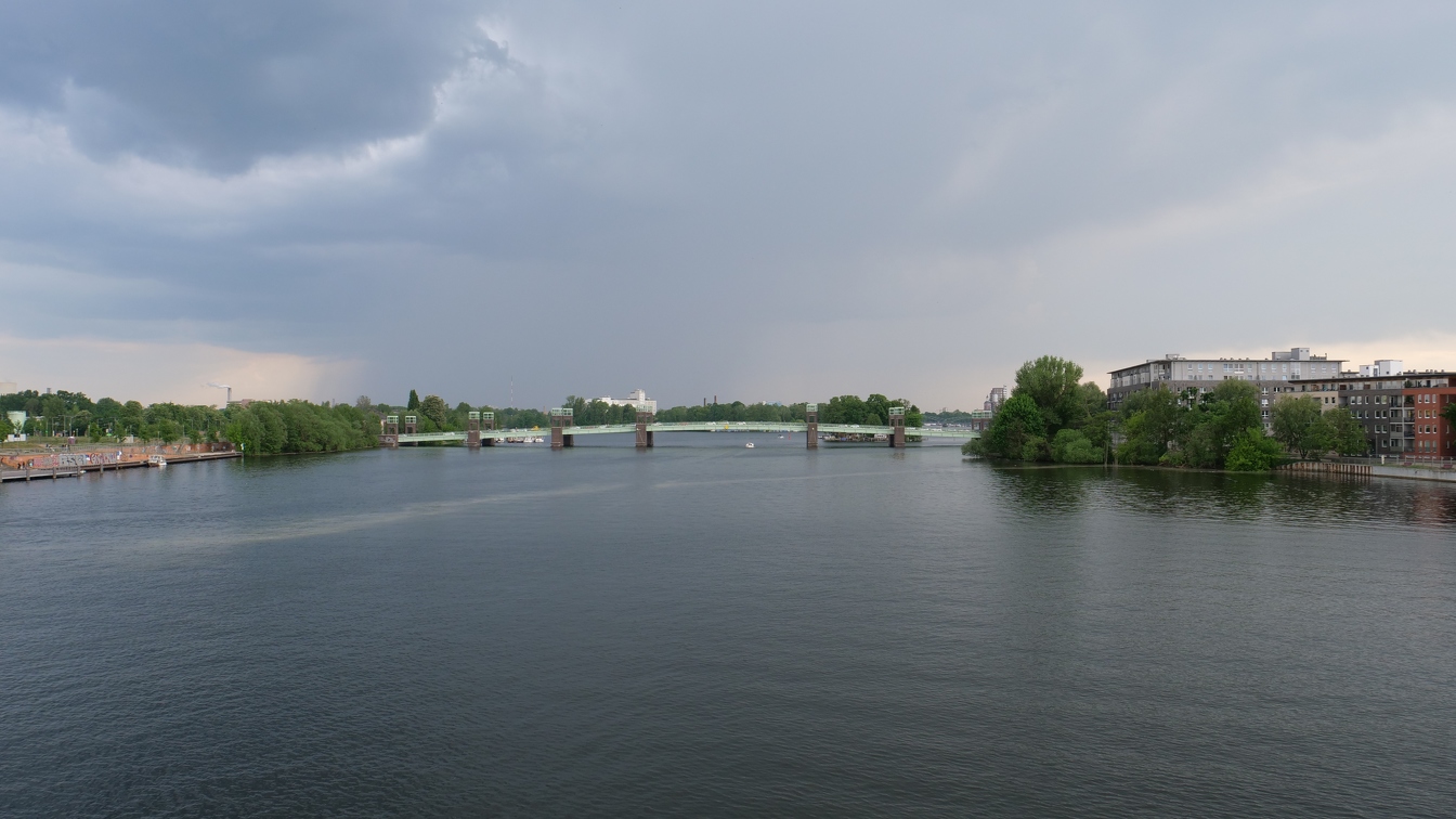Gewitter über der Havel