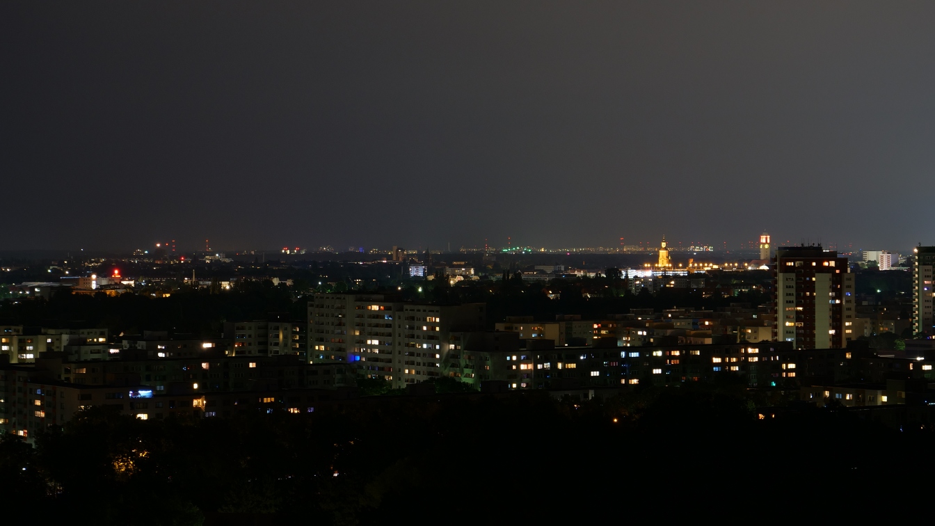 Blick auf Spandau vom Hahneberg aus