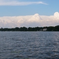 Gewitterwolken über der Havel