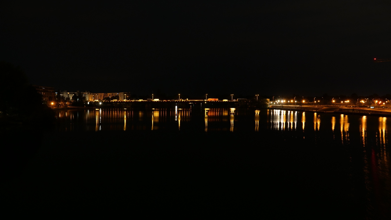 Die Havel bei Nacht