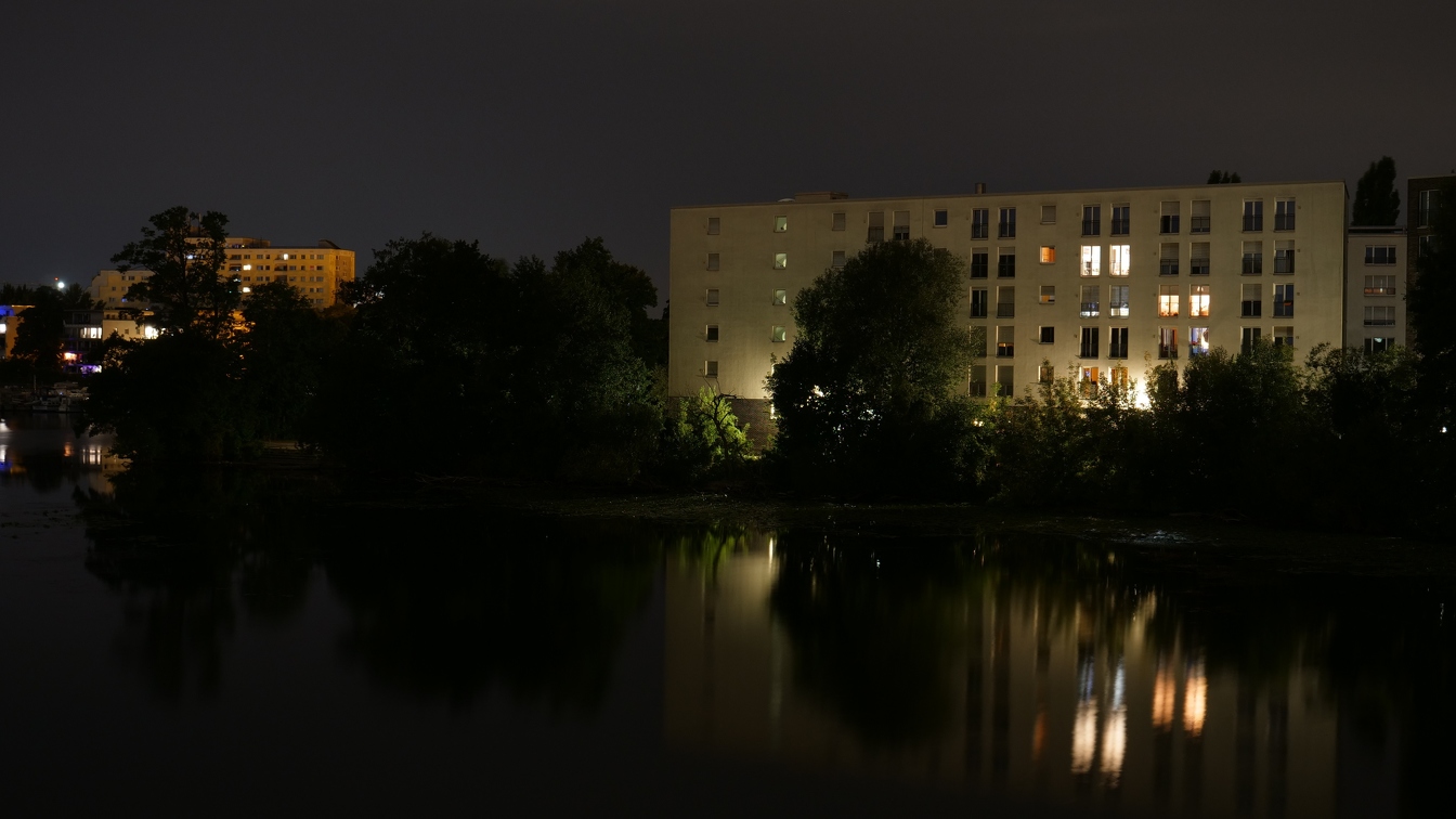 An der Havel bei Nacht