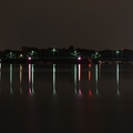 Die Eiswerderbrücke bei Nacht