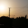 Bahn am Morgen